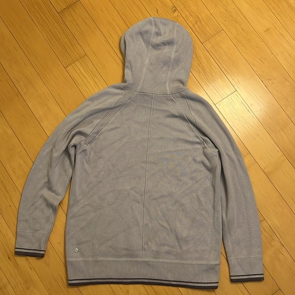 Lululemon Soothe Away Hoodie Cashmere Blend Size 6 - Picture 5 of 7